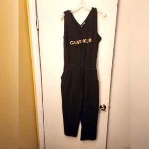 Black capri romper